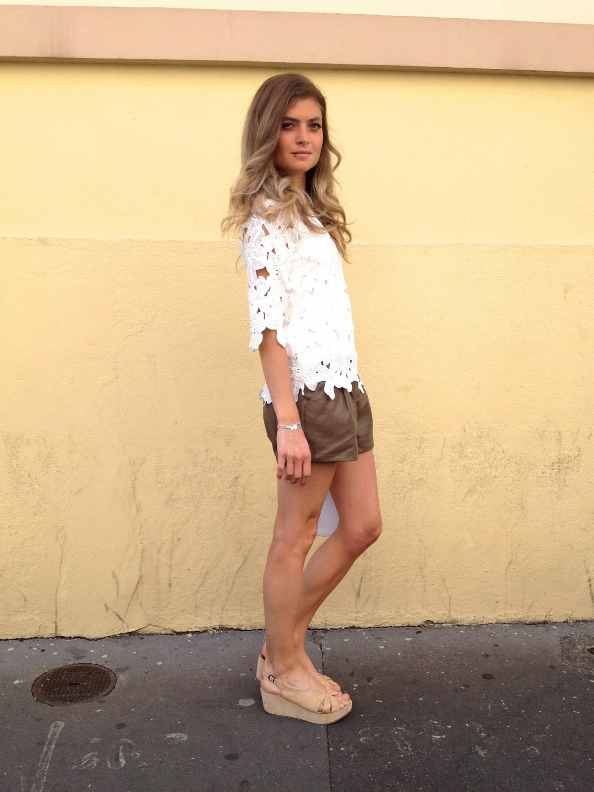 White Flowers & Leather