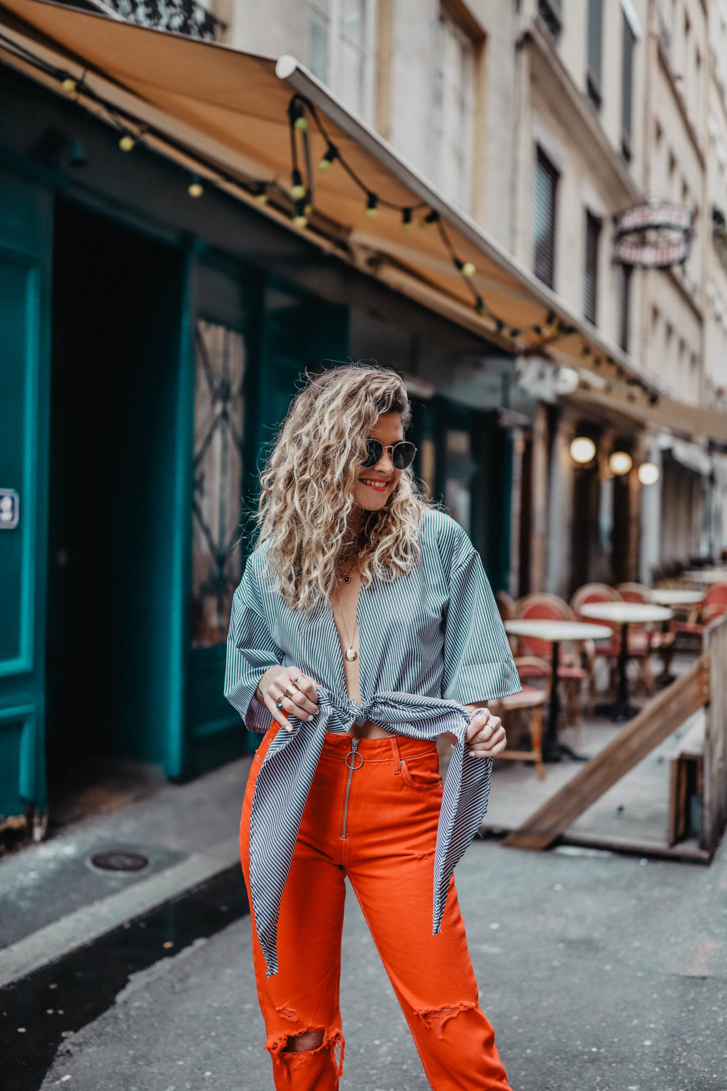 crop top à rayures marie and mood 