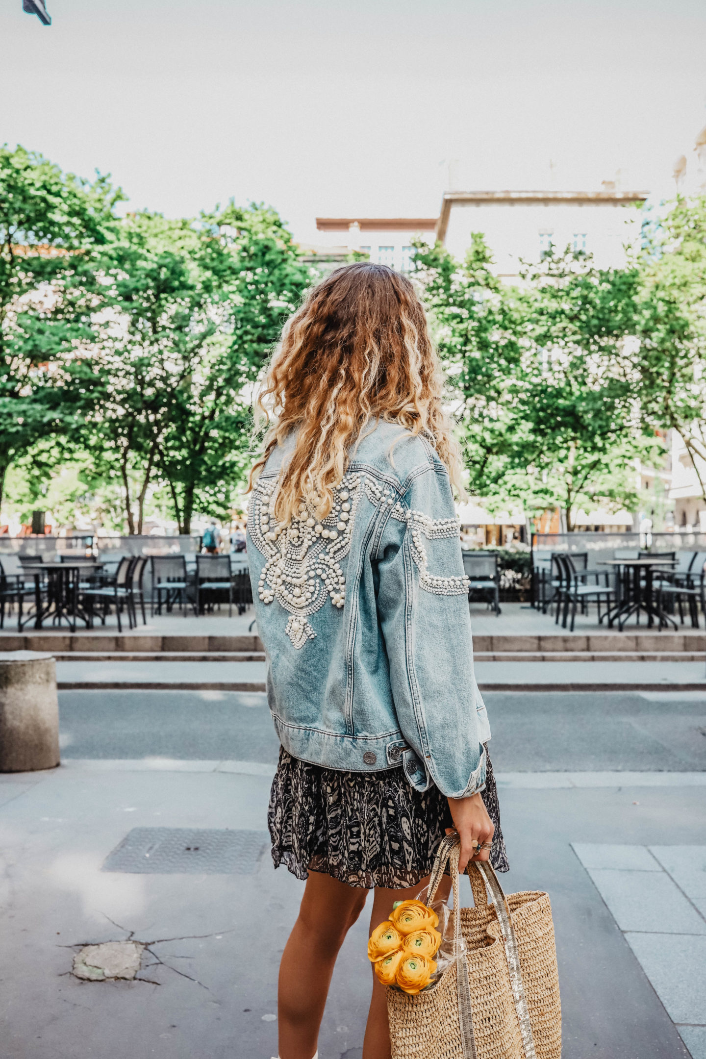 veste oversize Sandro marie and mood blog mode