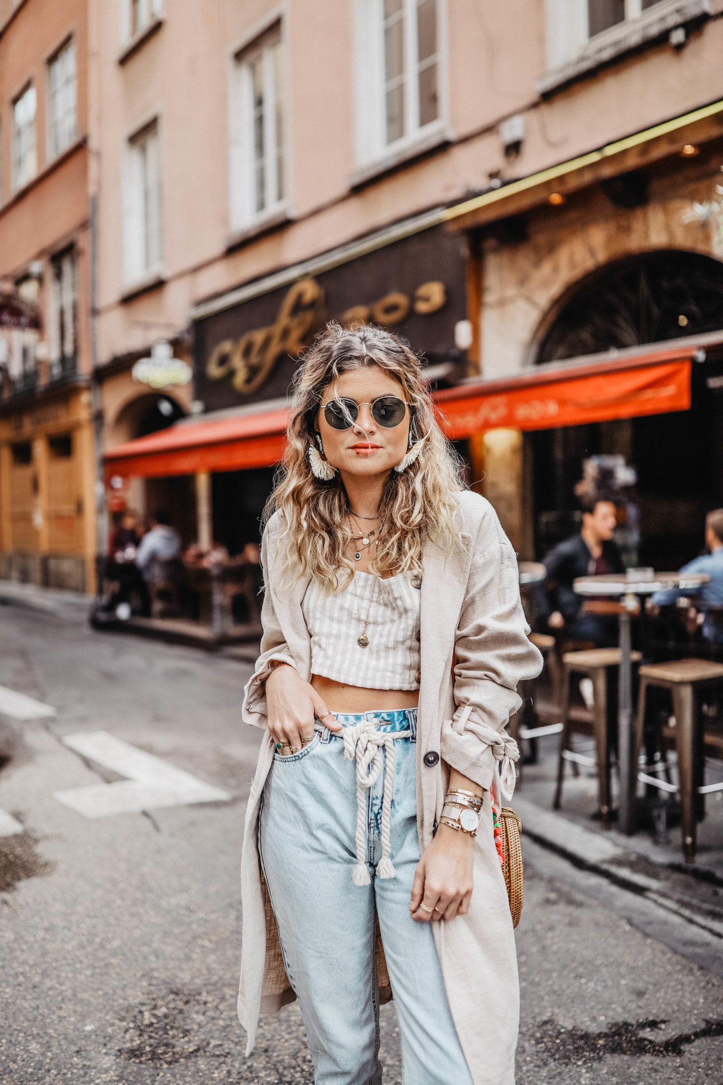 Tendance jean taille haute et crop top marie and mood 