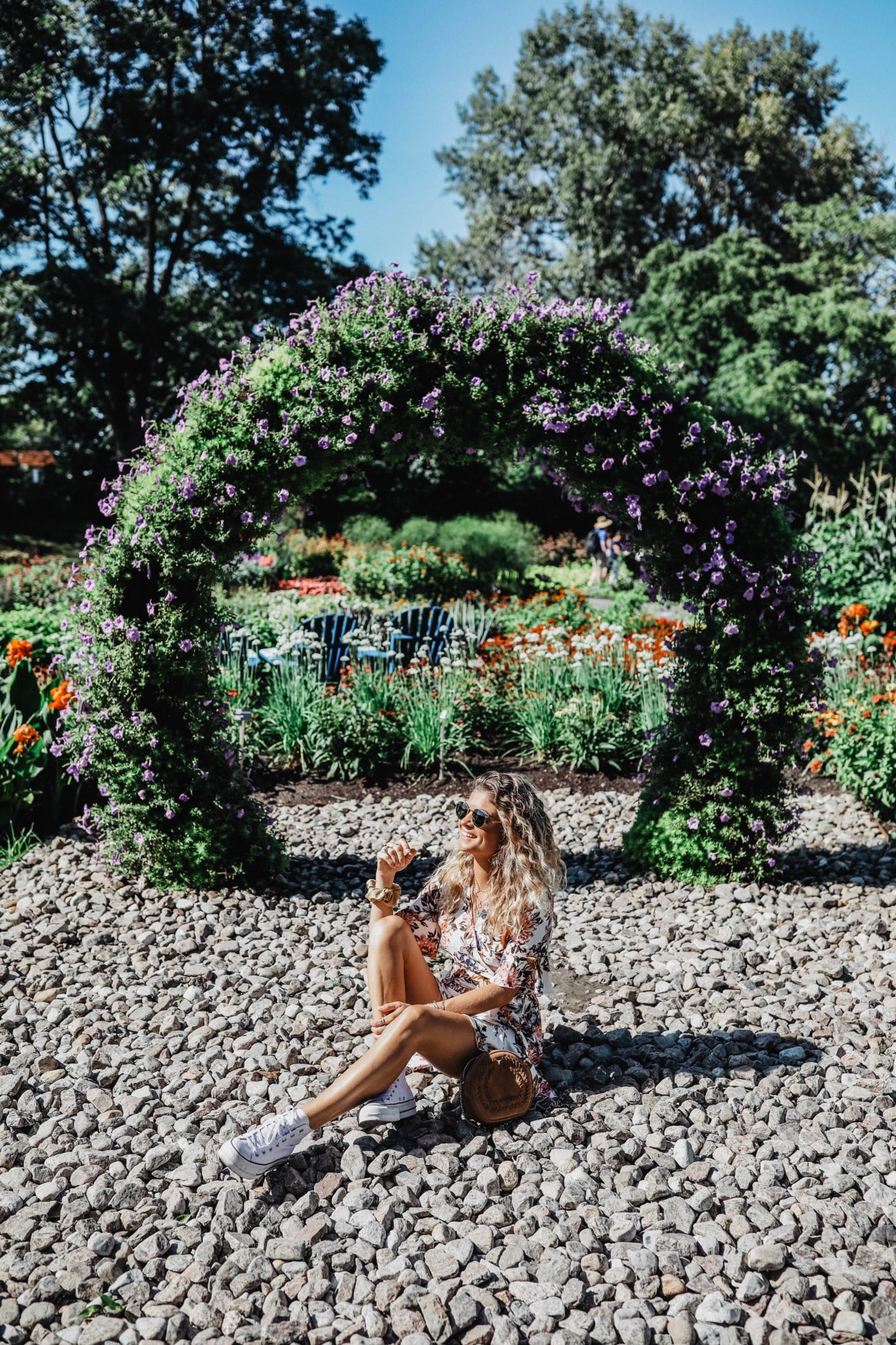 Jardin botanique jardin de fleurs Montréal marie and mood