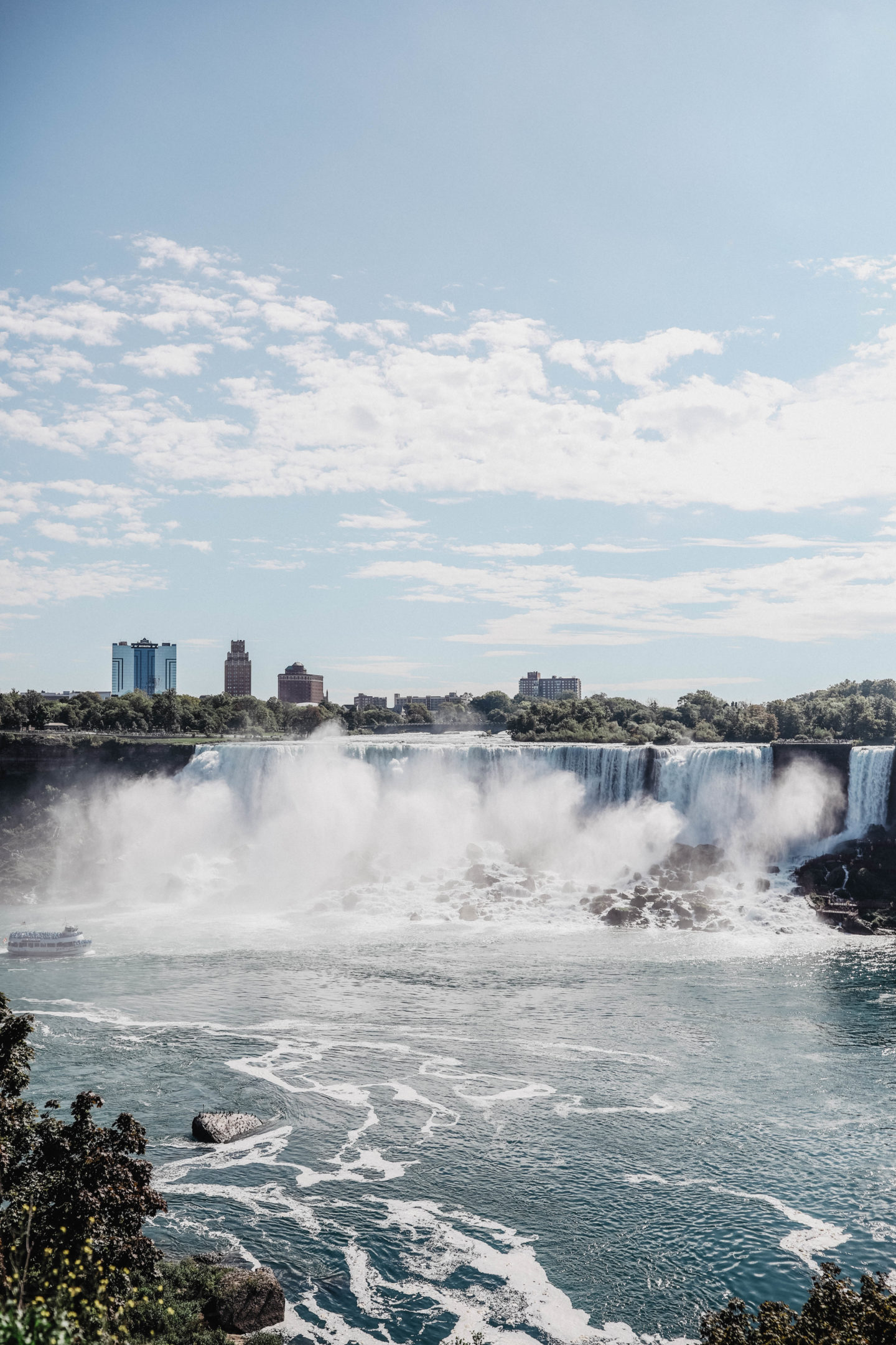 Chutes du Niagara côté Etats-Unis
