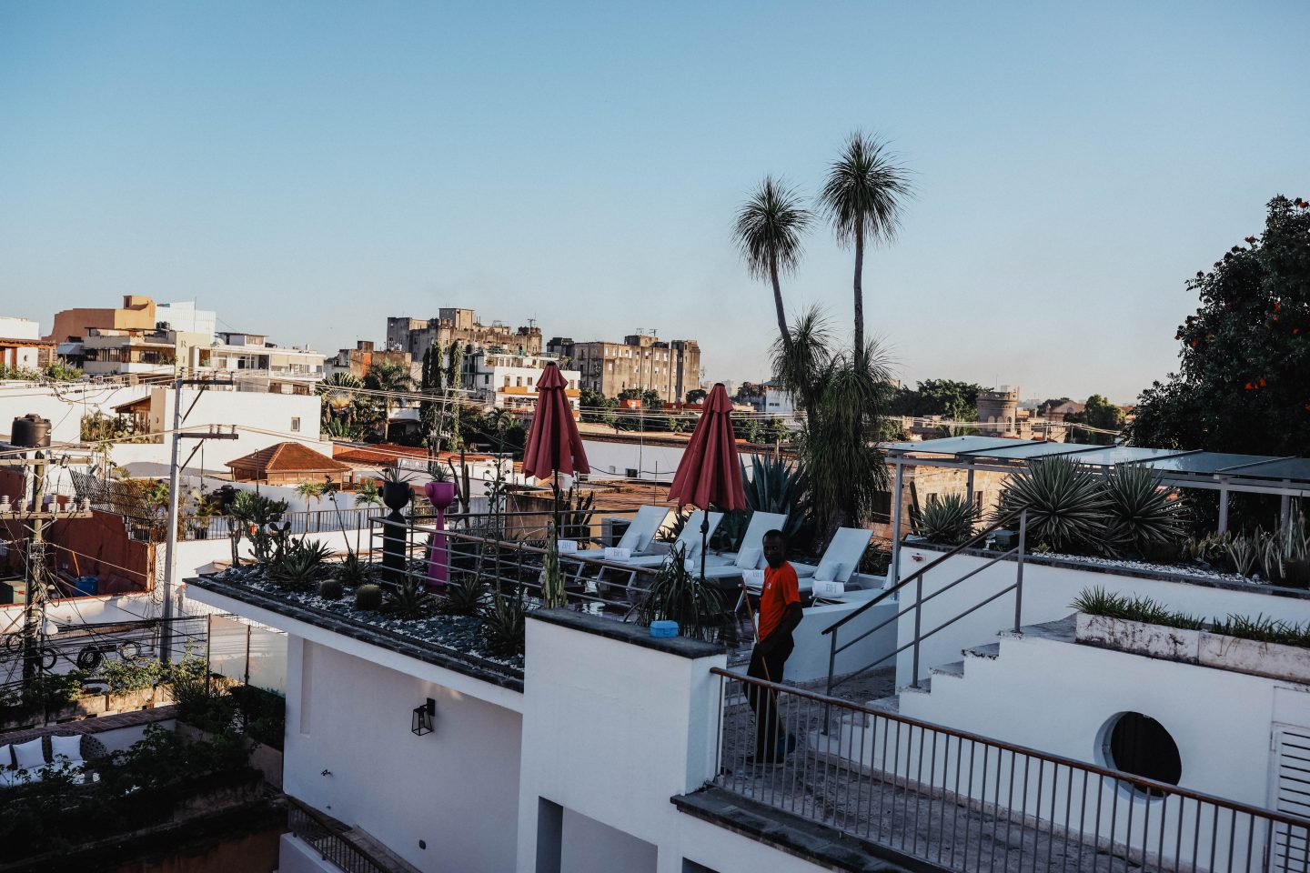 Vue sur Saint Domingue hôtel Billini 