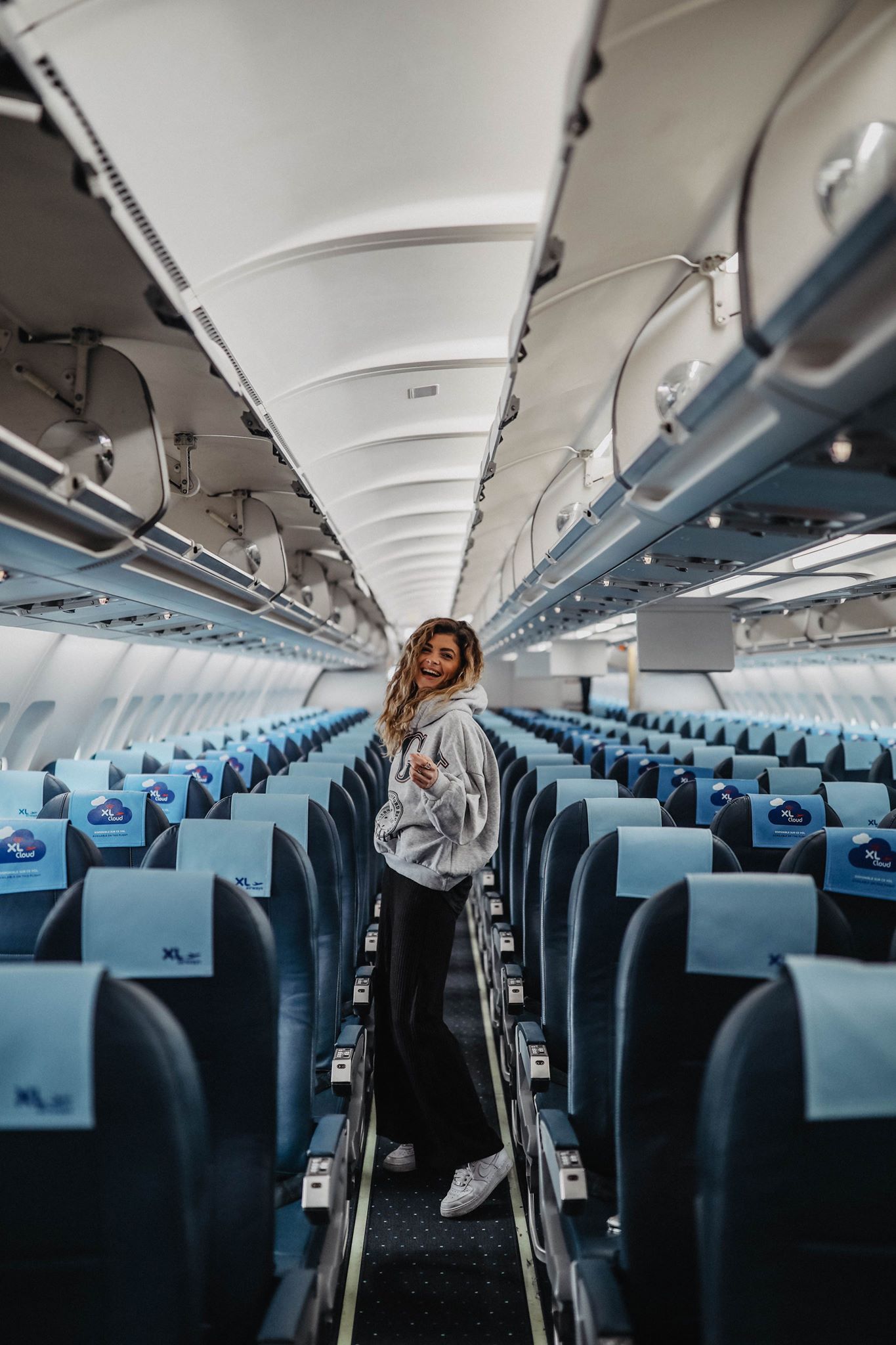 XL Airways marie and mood road trip