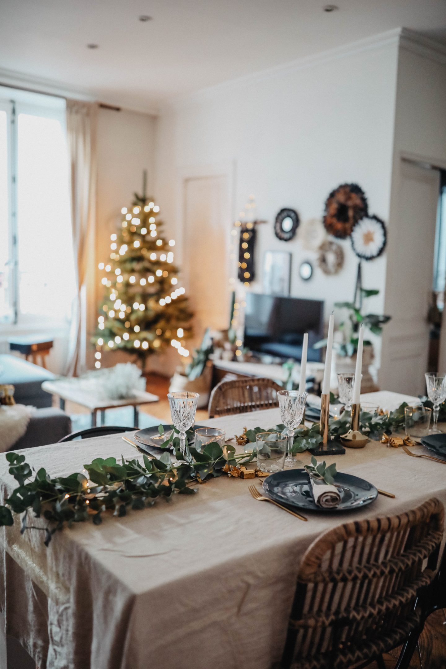 Decoration : Table de Noel