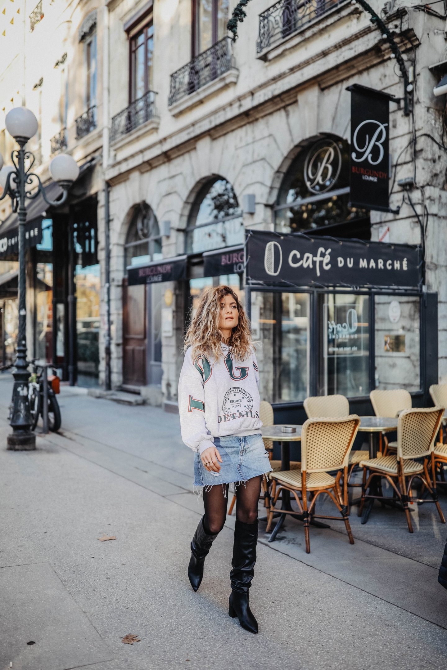 Sweat à capuche Bershka marie and mood blog mode