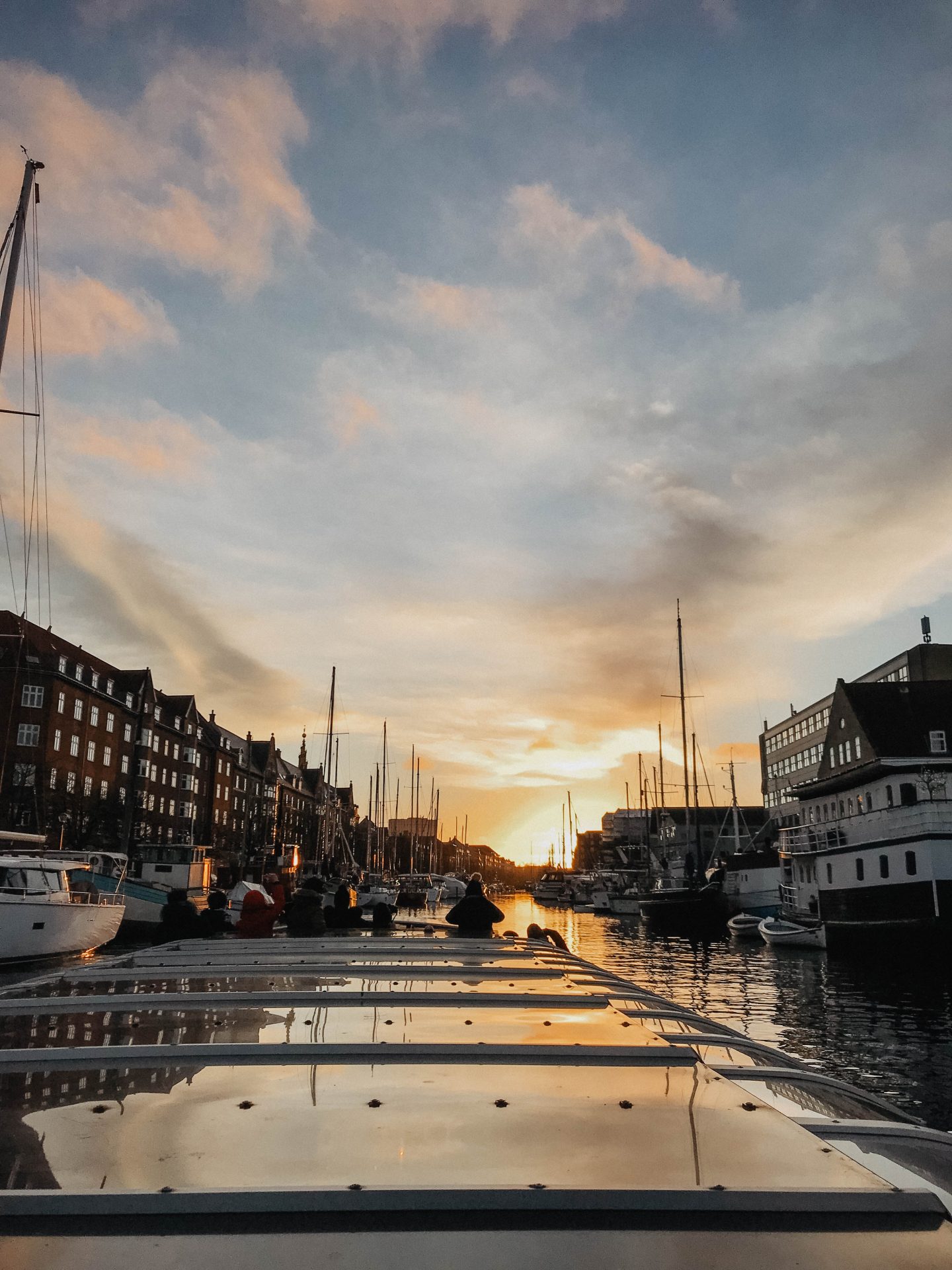 Coucher de soleil Copenhague marie and mood blog 