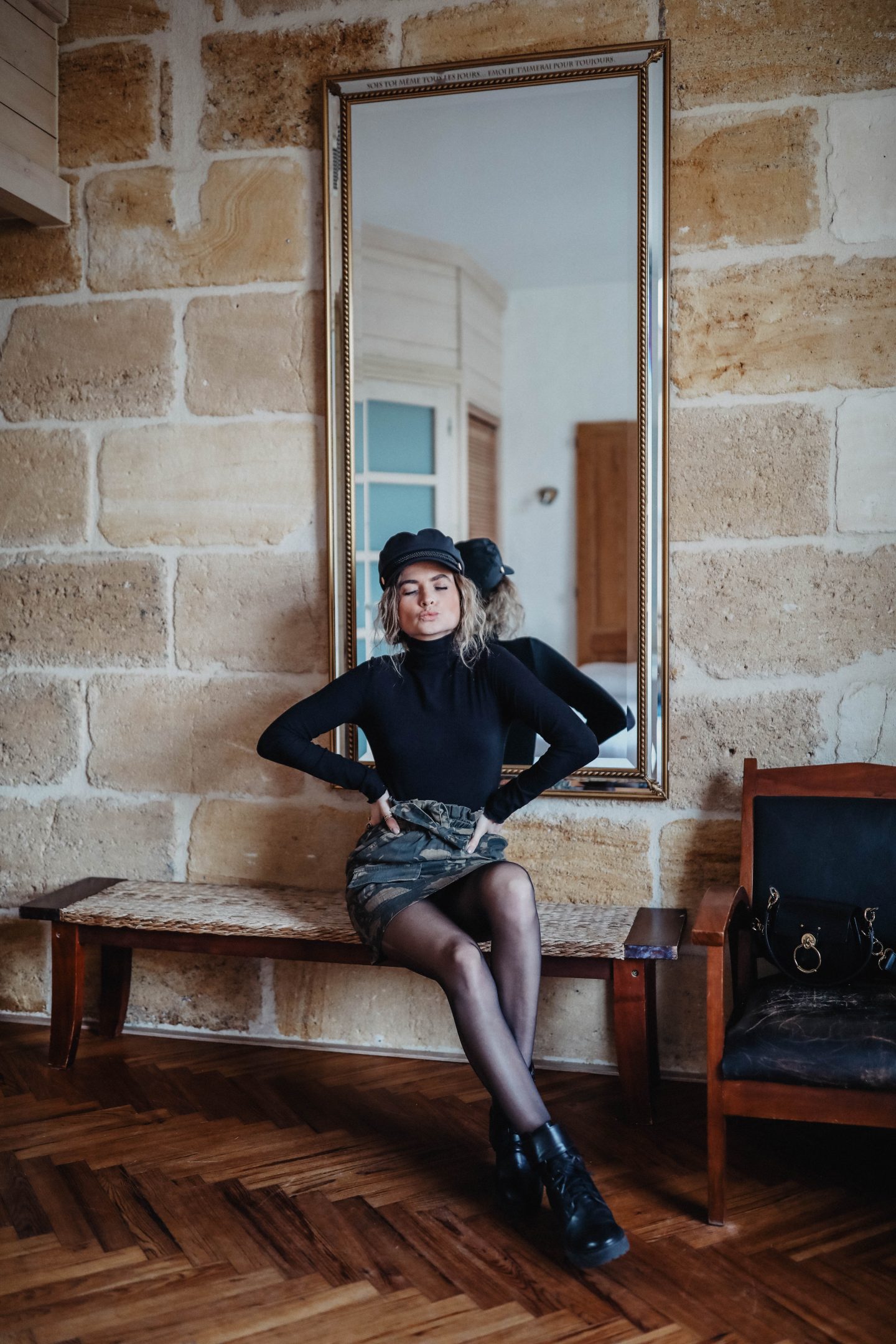 marie and mood tendance imprimé camouflage