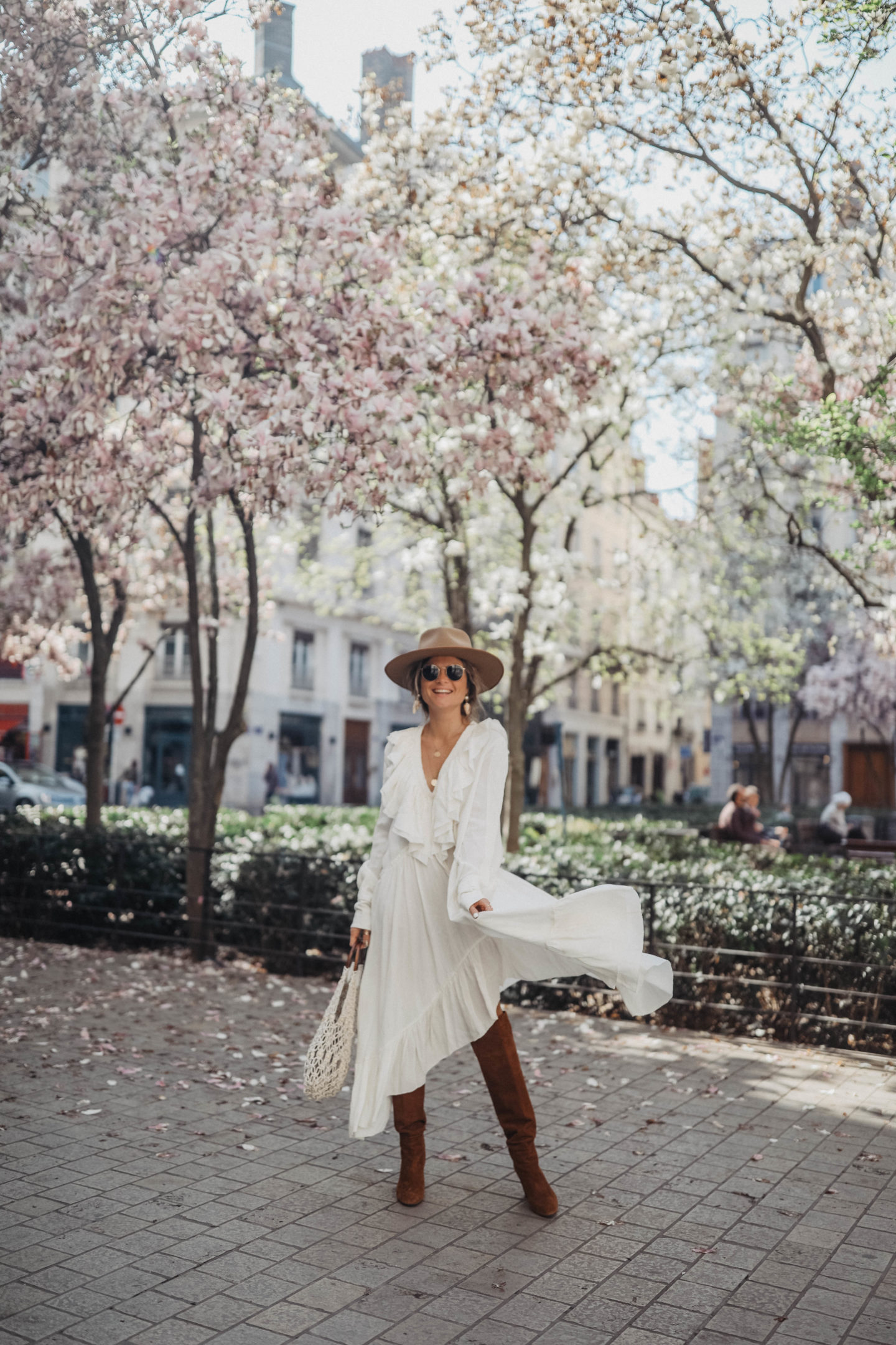 Robe ample à volants H&M Studio marie and mood 