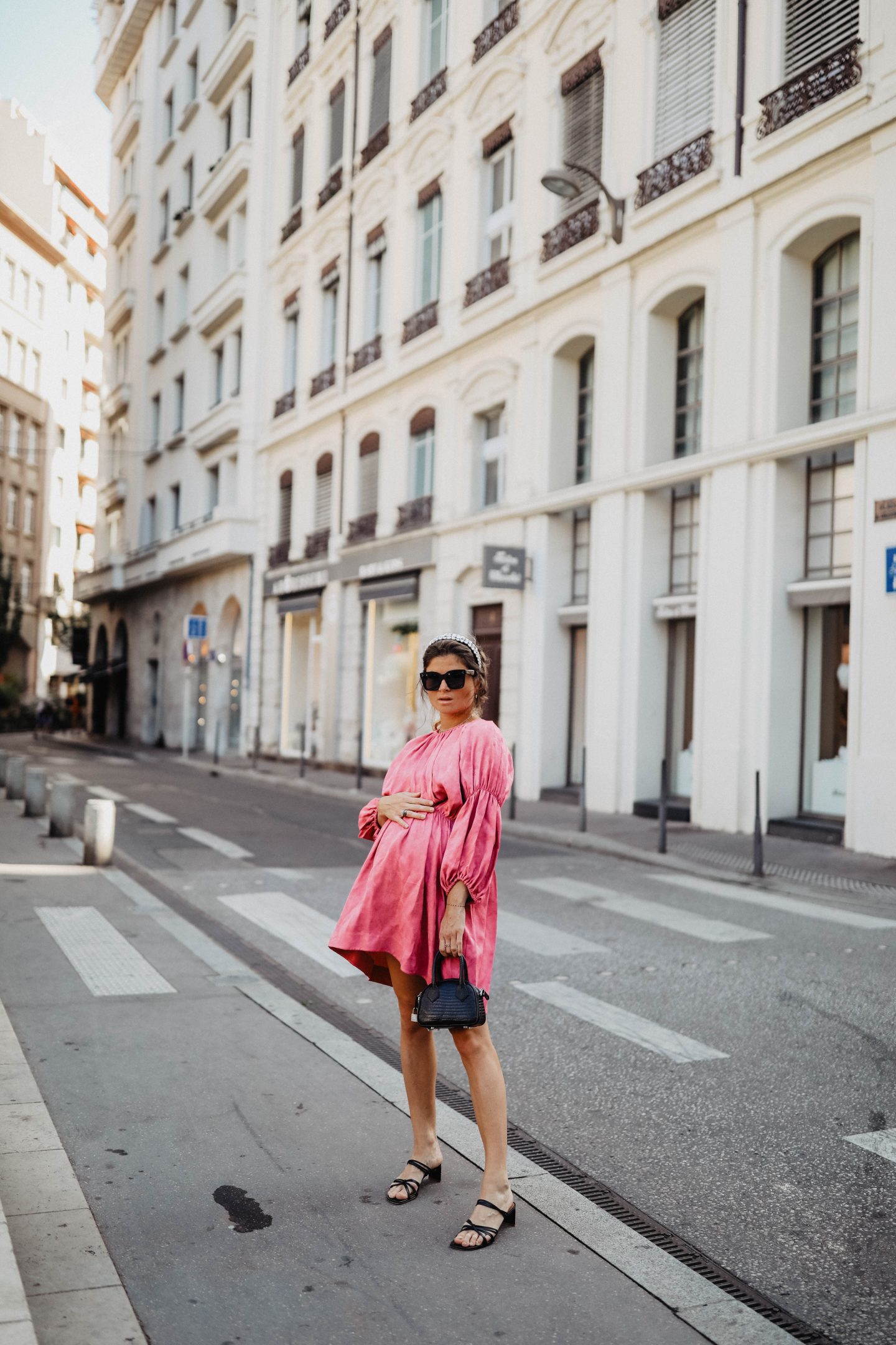 Robe fushia &OtherStories marieandmood blog